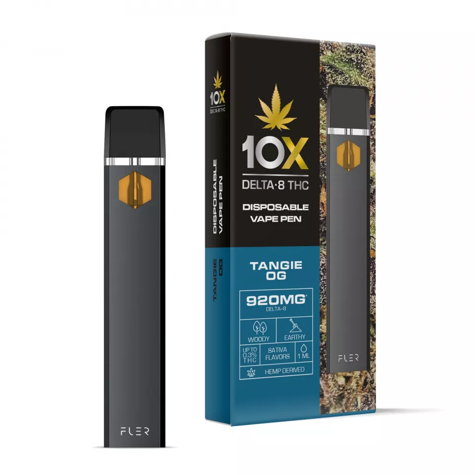 Tangie OG Vape – Delta 8 THC – Disposable – 10X – 920mg